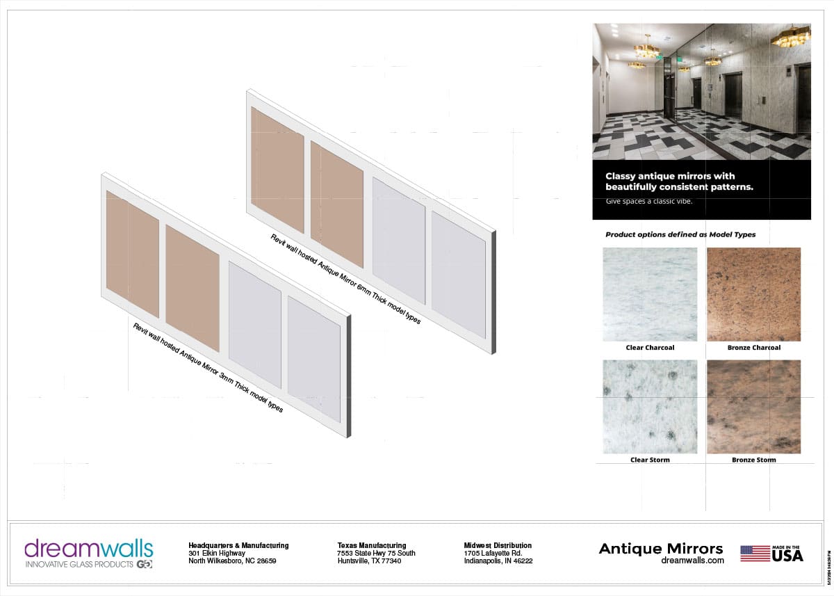 Dreamwalls Antique Mirrors Revit Models-preview