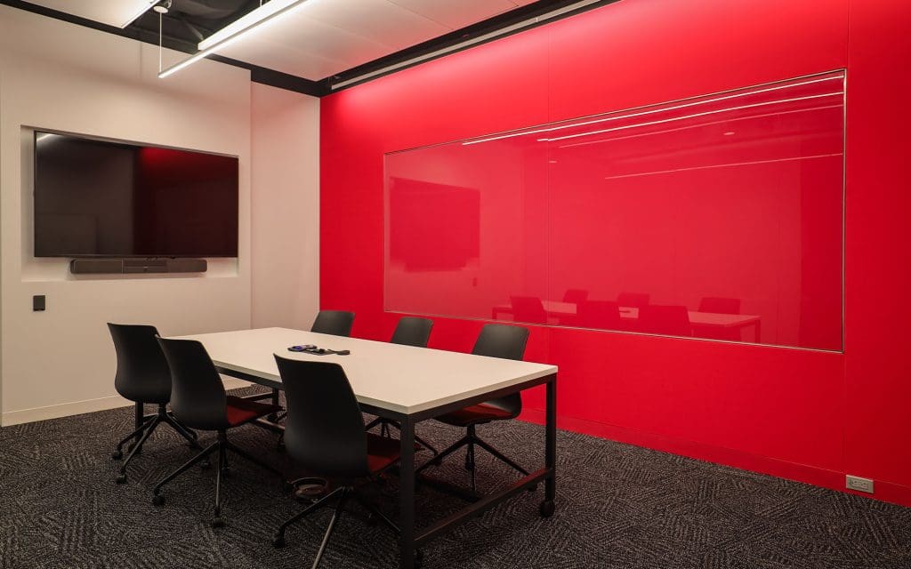 Dreamwalls Backpainted Glass at Virginia Tech Innovation Campus Building One-011