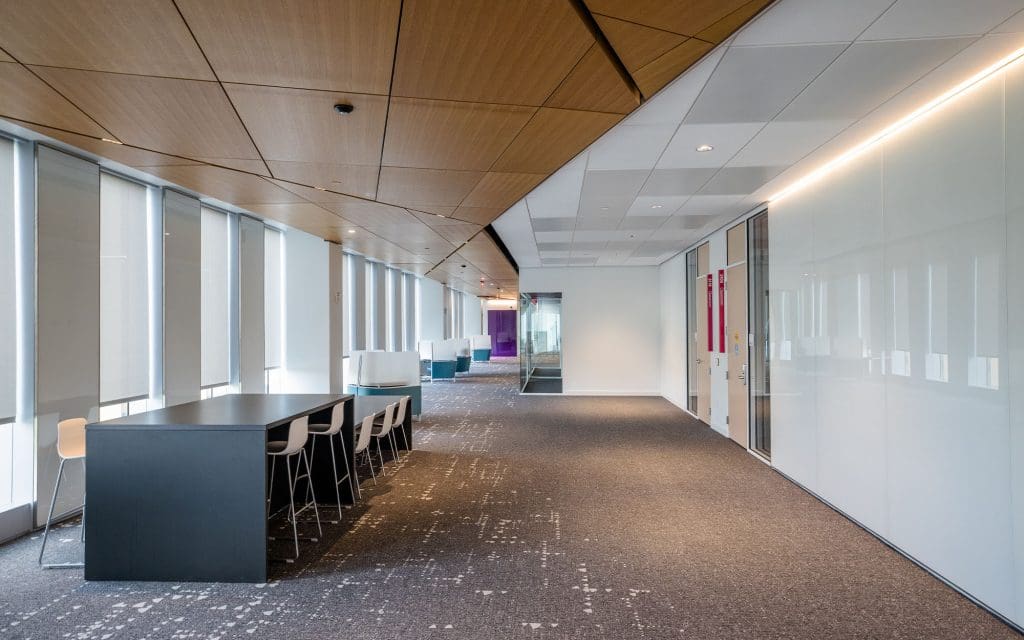 Dreamwalls Backpainted Glass at Virginia Tech Innovation Campus Building One-015