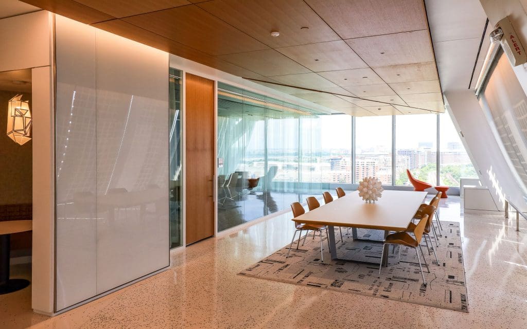 Dreamwalls Backpainted Glass at Virginia Tech Innovation Campus Building One-016