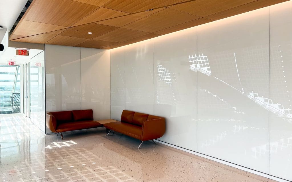 Dreamwalls Backpainted Glass at Virginia Tech Innovation Campus Building One-018
