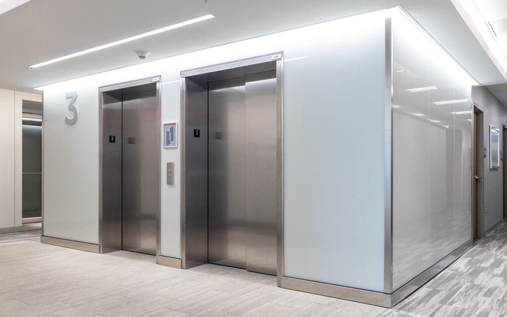 Dreamwalls backpainted laminated glass at Beaumont Outpatient Campus in Livonia MI-03