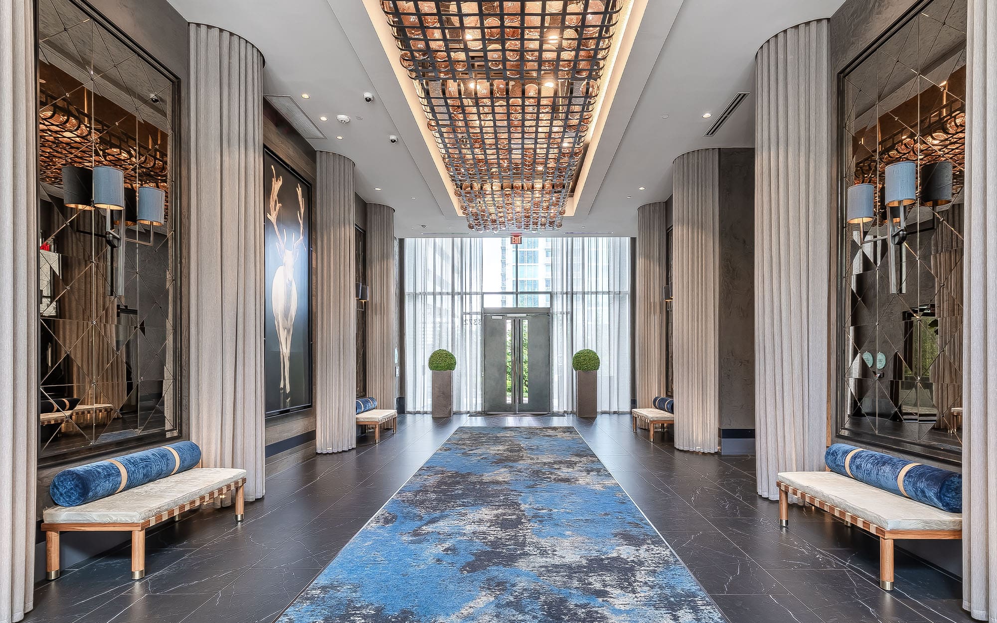 Dreamwalls Clear Storm Antique Mirrors at Elora at Buckhead-Atlanta GA-pic1