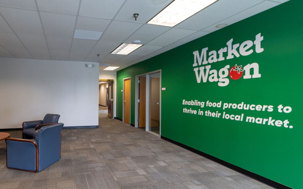 Dreamwalls glass whiteboard at Market Wagon office in Indy-03