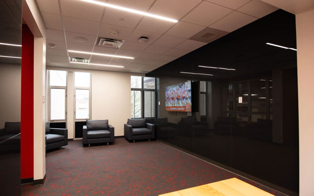 Dreamwalls Gray Backpainted Glass at SUNY Plattsburgh-pic3