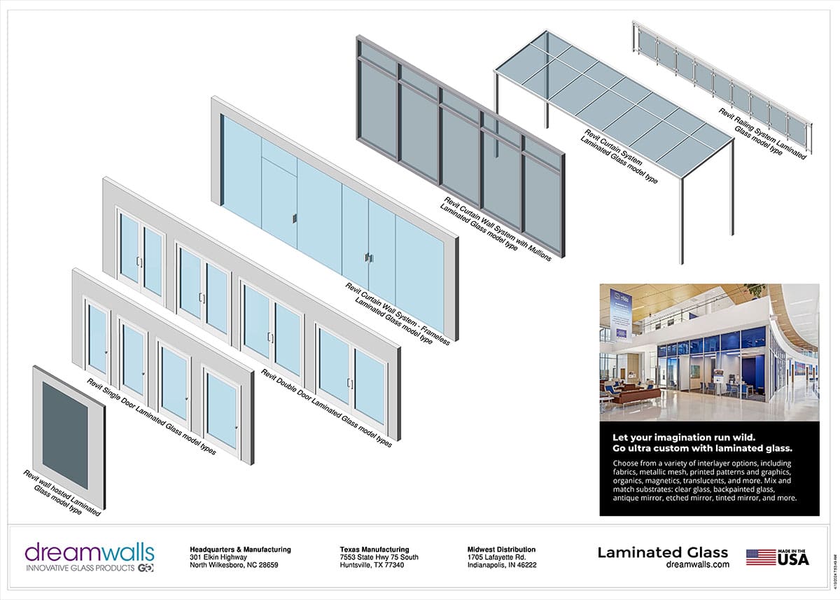 Dreamwalls Laminated Glass Revit Models-preview