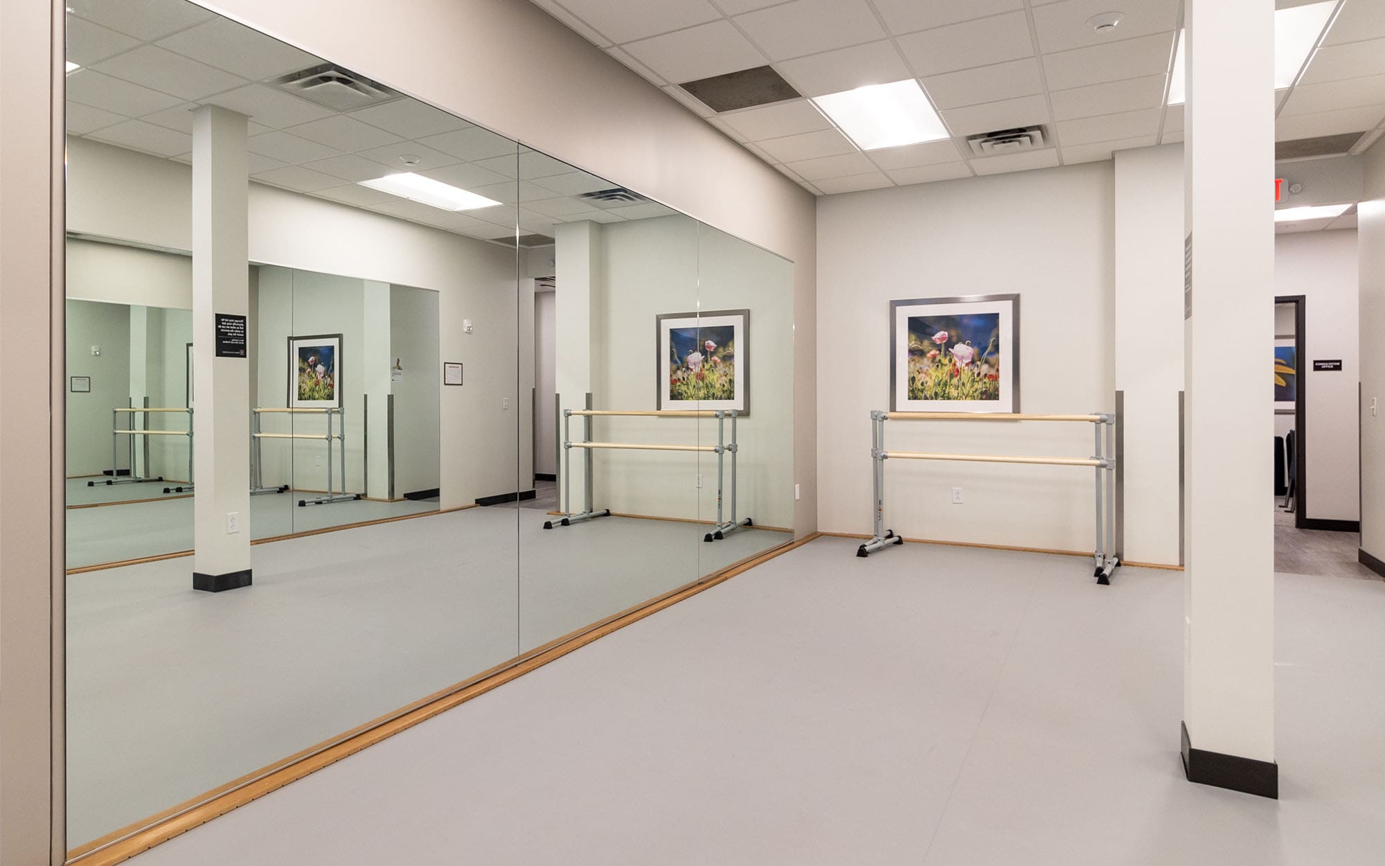 Dreamwalls mirror at IU Health Physical Therapy in Indianapolis-01