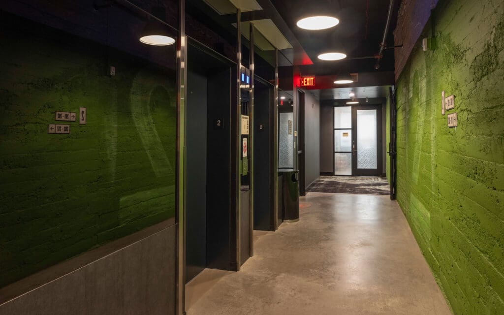 Dreamwalls Shades Black Tinted Mirrors-The Radical Hotel-Asheville NC-pic1