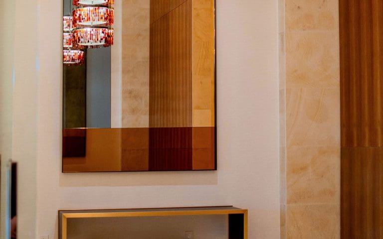 Dreamwalls Shades Blue and Bronze Tinted Mirror at MGM Tower at Borgata-1-wide