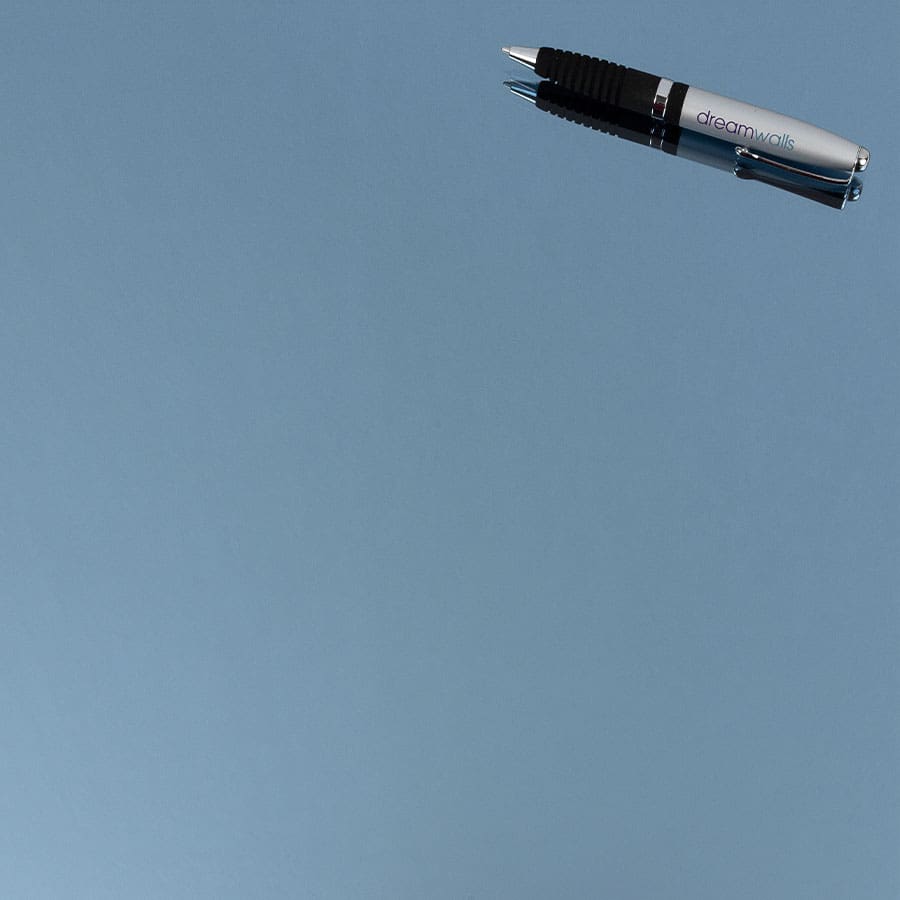 blue tinted mirror sample